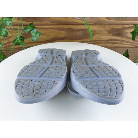 Trusols Size 37 M Women Sandal Flip Flop Gray Synthetic - Picture 10 of 10